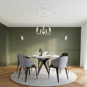 Minerwa White Cottage Chandelier - 5 Light Cottage & Farmhouse Chandeliers Fisherman's Lights UK