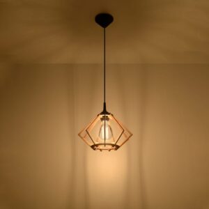 Pendant Lamp Pompelmo Natural Wood Wood Ceiling & Wall Lights Fisherman's Lights UK