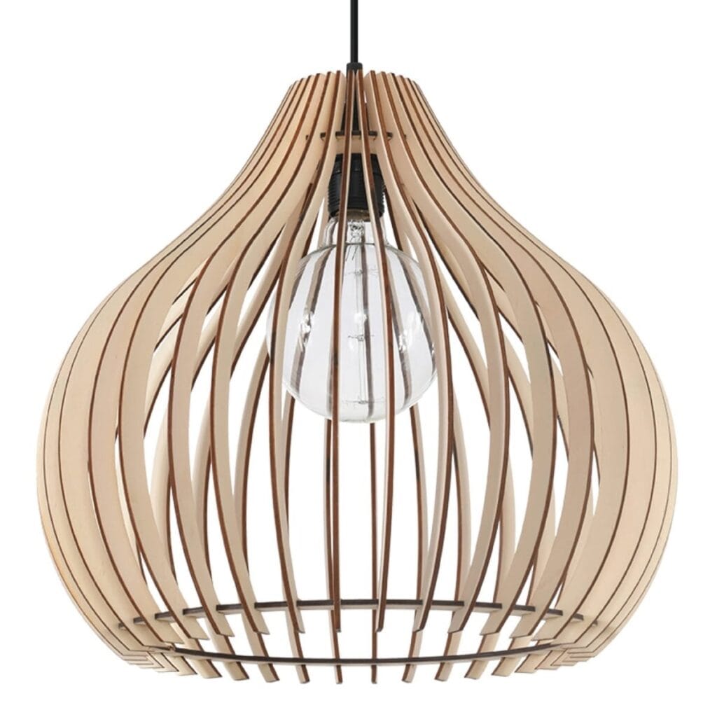 Aprilla Cottage Wood Pendant Light