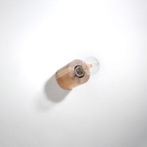 Salgado Natural Wood Wall Light - Sculptural Wood Ceiling & Wall Lights Fisherman's Lights UK