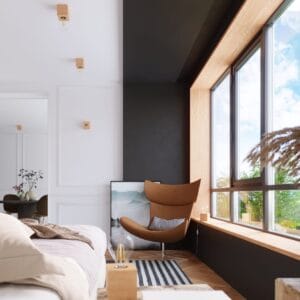 Ariz Natural Wood Ceiling Light - Streamlined Wood Ceiling & Wall Lights Fisherman's Lights UK