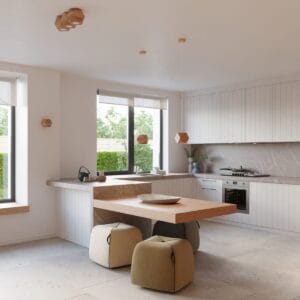 Woody Natural Wood Wall Light - Cylindrical Wood Ceiling & Wall Lights Fisherman's Lights UK