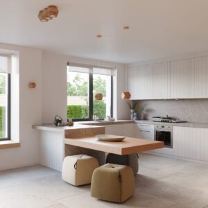 Woody Natural Wood Pendant Light - Cylindrical Wood Ceiling & Wall Lights Fisherman's Lights UK