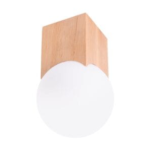 Ceiling Lamp Solis Natural Wood Wood Ceiling & Wall Lights Fisherman's Lights UK