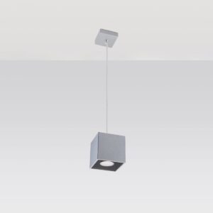 Pendant Lamp Quad Single Light Grey Kitchen Ceiling Lighting Fisherman's Lights UK