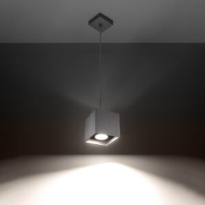 Pendant Lamp Quad Single Light Grey Kitchen Ceiling Lighting Fisherman's Lights UK