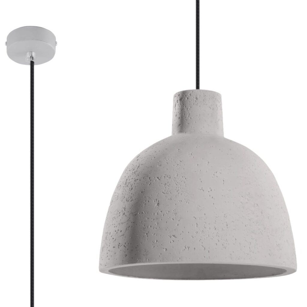 Damaso Concrete Pendant Light