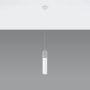 Pendant Lamp Borgio Single Light White Kitchen Ceiling Lighting Fisherman's Lights UK