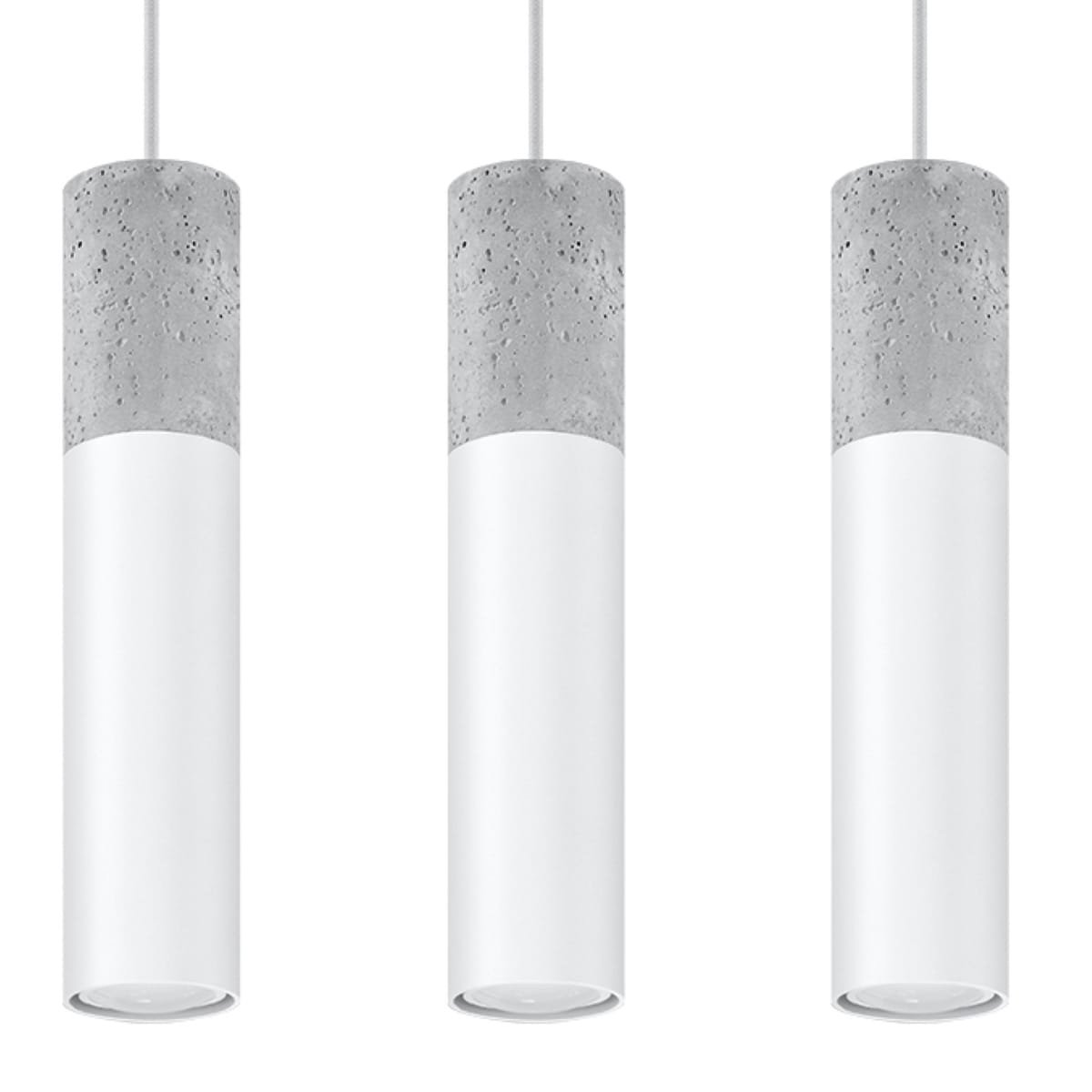 Pendant Lamp Borgio Three Light White Pendant Lamp Borgio Three Light White Kitchen Ceiling Lighting Fisherman's Lights UK