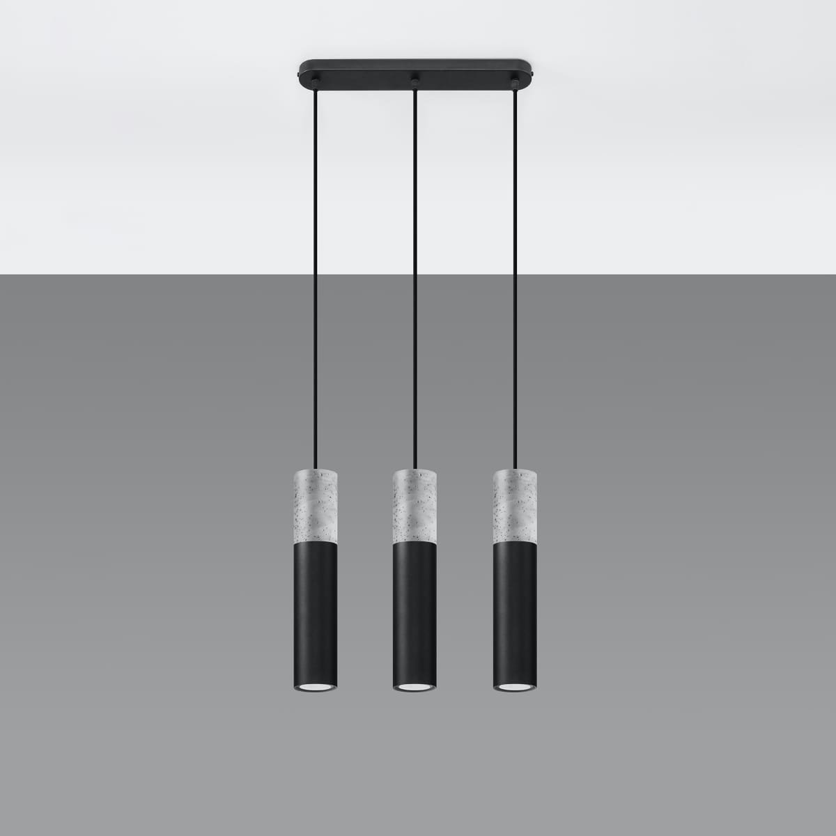 Pendant Lamp Borgio Three Light Black Pendant Lamp Borgio Three Light Black Kitchen Ceiling Lighting Fisherman's Lights UK