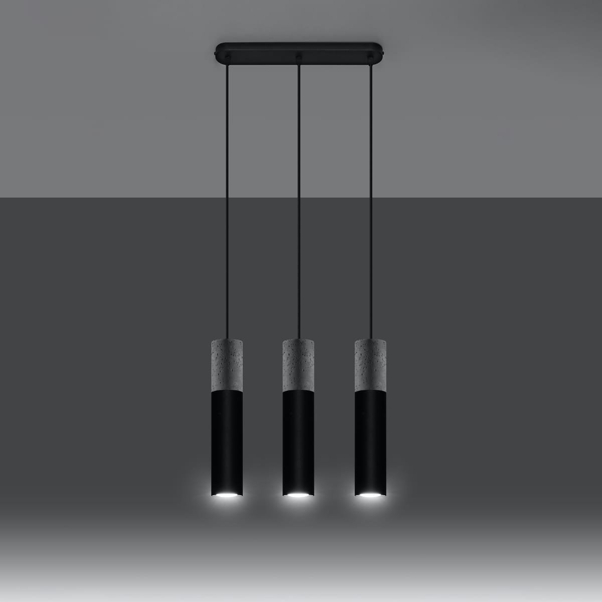 Pendant Lamp Borgio Three Light Black Pendant Lamp Borgio Three Light Black Kitchen Ceiling Lighting Fisherman's Lights UK