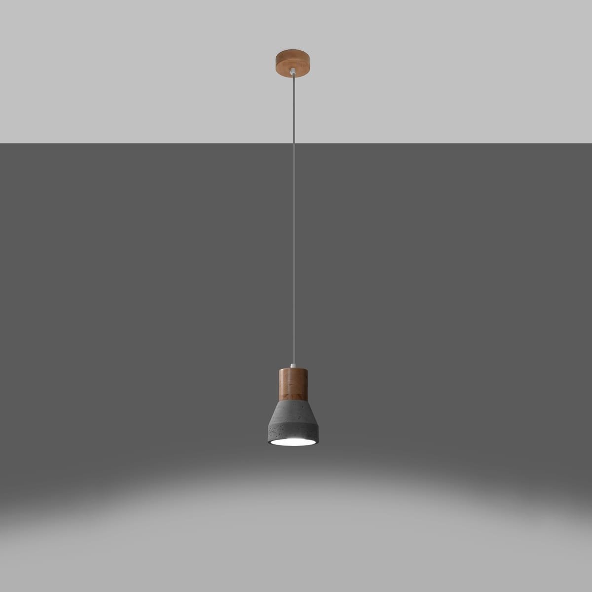 Pendant Lamp Qubic Grey Pendant Lamp Qubic Grey Kitchen Ceiling Lighting Fisherman's Lights UK