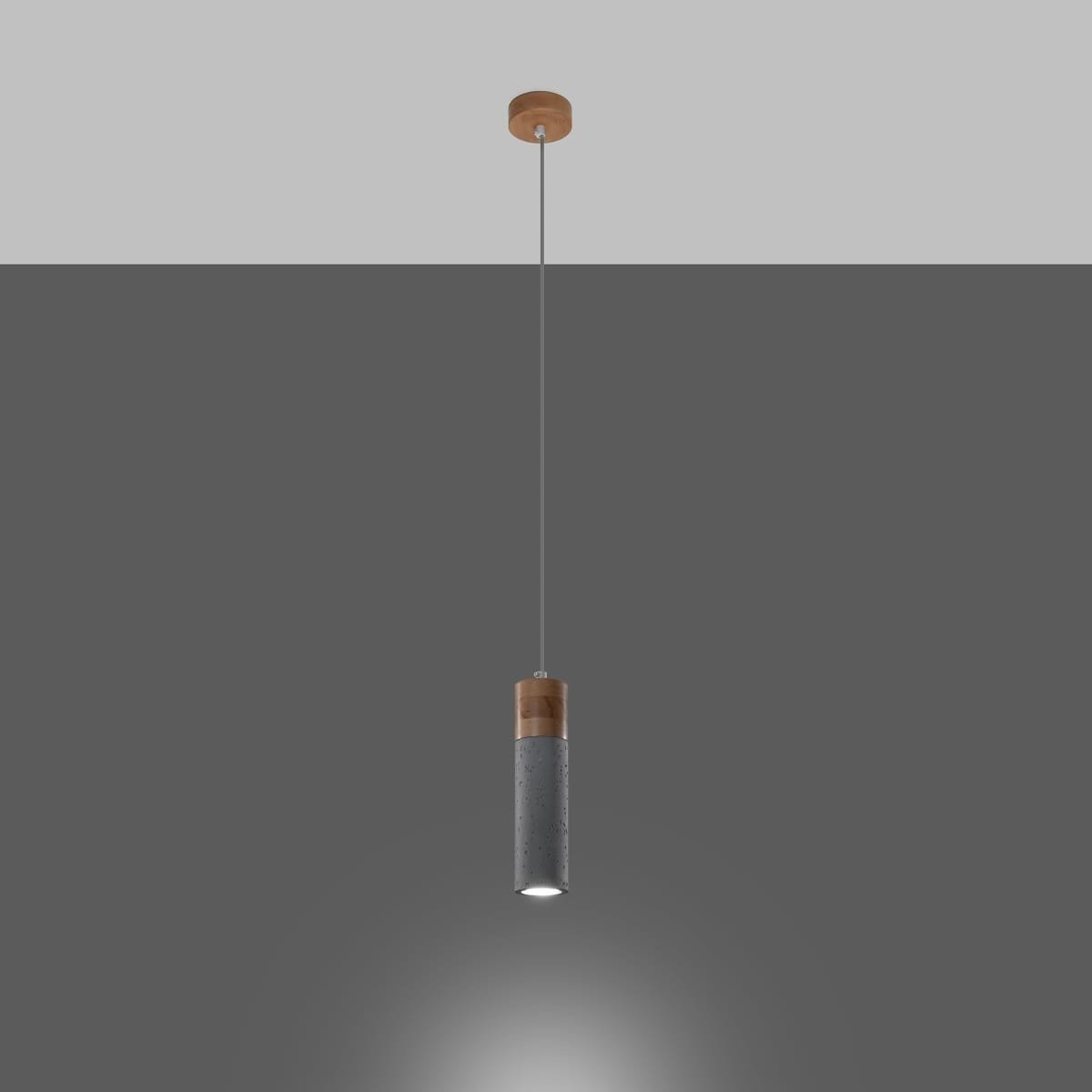 Pendant Lamp Zane Single Light Grey Pendant Lamp Zane Single Light Grey Kitchen Ceiling Lighting Fisherman's Lights UK