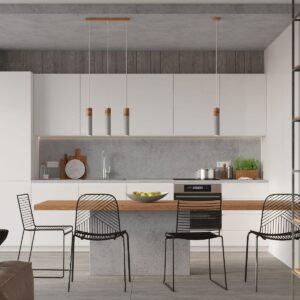 Pendant Lamp Zane Three Light Grey Kitchen Ceiling Lighting Fisherman's Lights UK