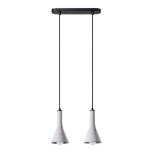 Pendant Lamp Rea Two Light Concrete Kitchen Ceiling Lighting Fisherman's Lights UK