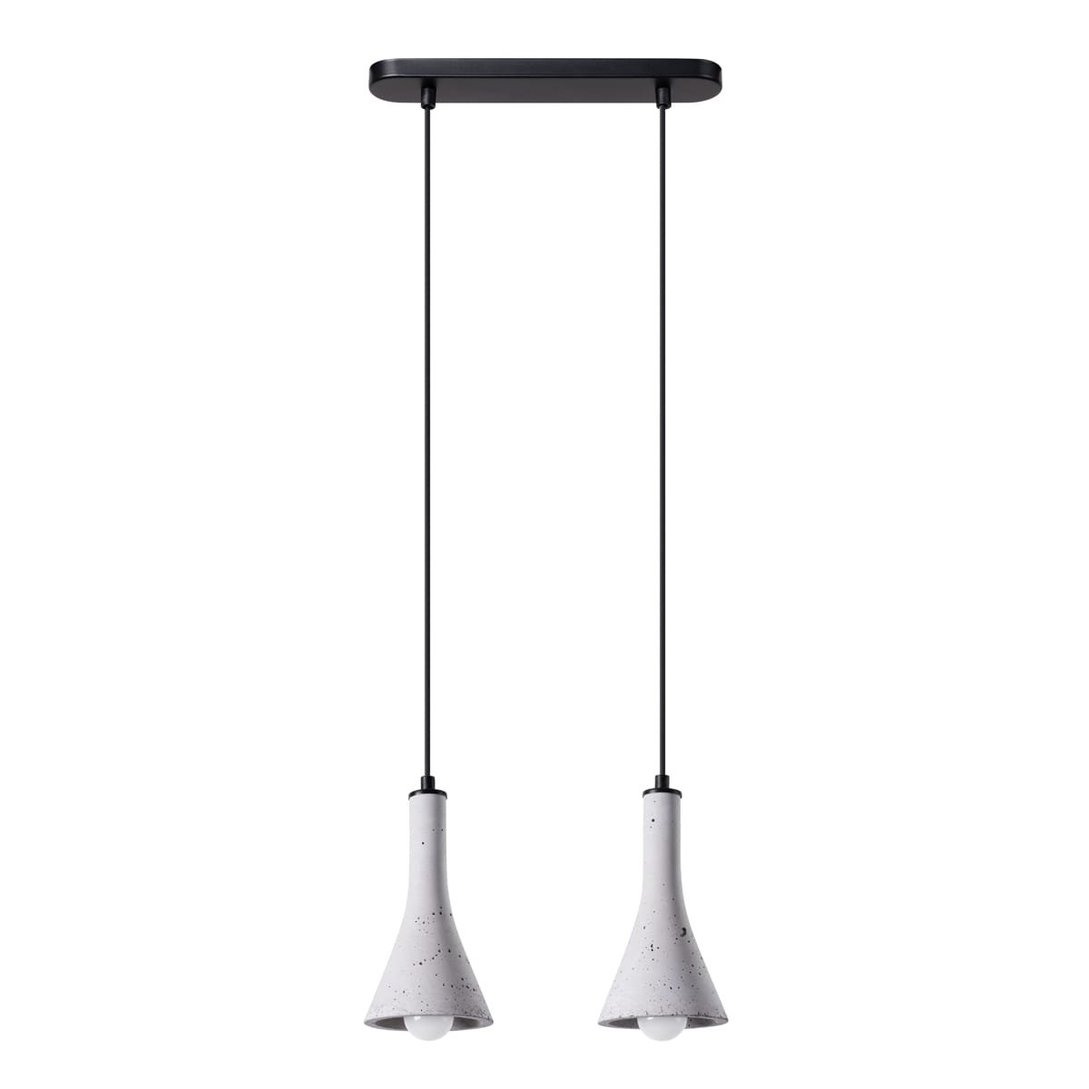 Pendant Lamp Rea Two Light Concrete Pendant Lamp Rea Two Light Concrete Kitchen Ceiling Lighting Fisherman's Lights UK