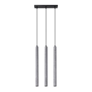 Pendant Lamp Pastelo Three Light Concrete Kitchen Ceiling Lighting Fisherman's Lights UK