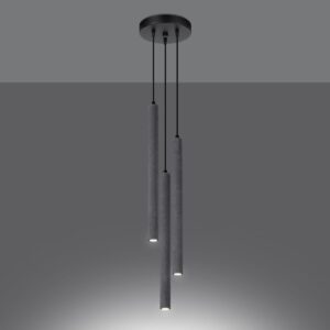 Pendant Lamp Pastelo Three Light Concrete Kitchen Ceiling Lighting Fisherman's Lights UK