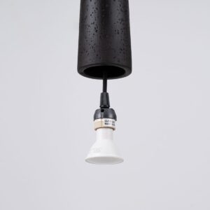 Pendant Lamp Electra Black Concrete Kitchen Ceiling Lighting Fisherman's Lights UK