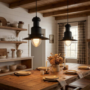 Small Fisherman's Pendant Light in Matt Black | 26cm Dia. Fisherman's Pendant Lights Fisherman's Lights UK