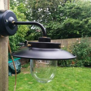 Black Burford Outdoor Wall Light Barn & Burford Outdoor Wall Lights Fisherman's Lights UK