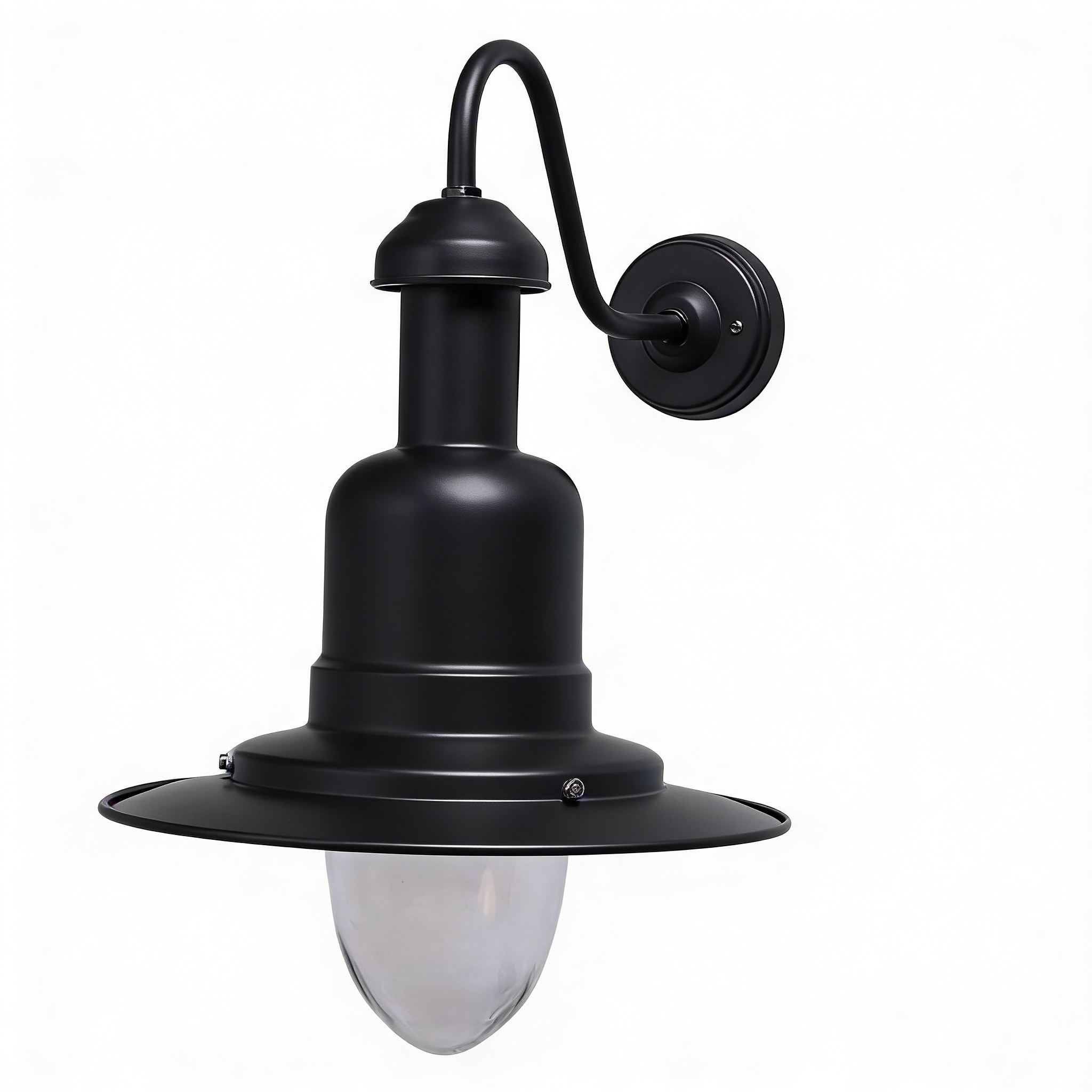 Large Harbour Wall Light IP44 - Matt Black Large Harbour Wall Light IP44 - Matt Black Fisherman's Wall Lights Fisherman's Lights UK