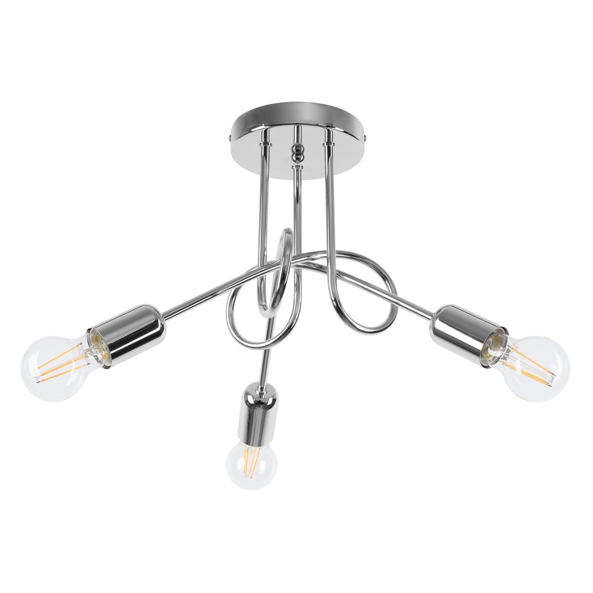 Chandelier Loop Three Light Chrome Chandelier Loop Three Light Chrome Uncategorized Fisherman's Lights UK