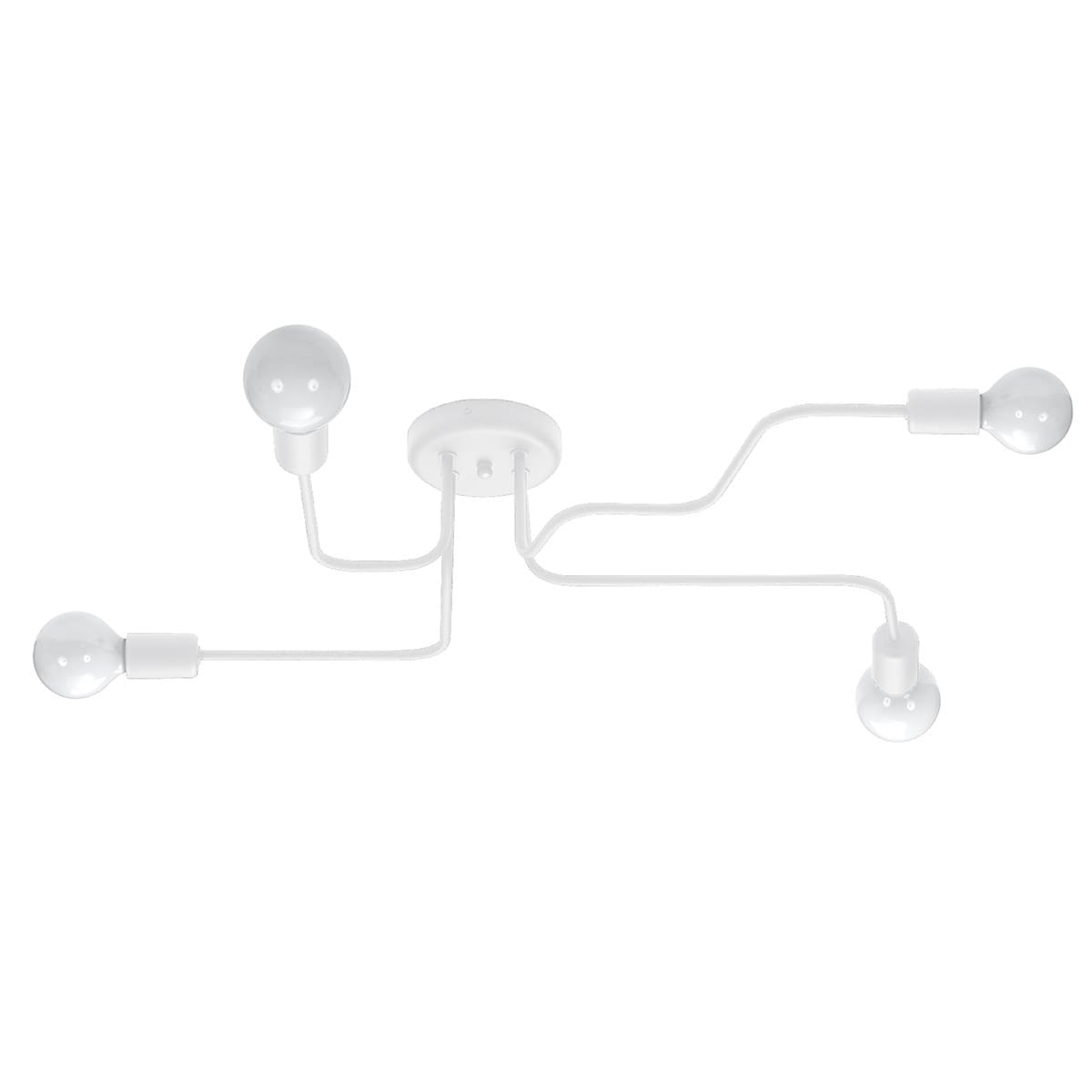 Multi Arm Ceiling Light Vector Four Light White Multi Arm Ceiling Light Vector Four Light White Uncategorized Fisherman's Lights UK