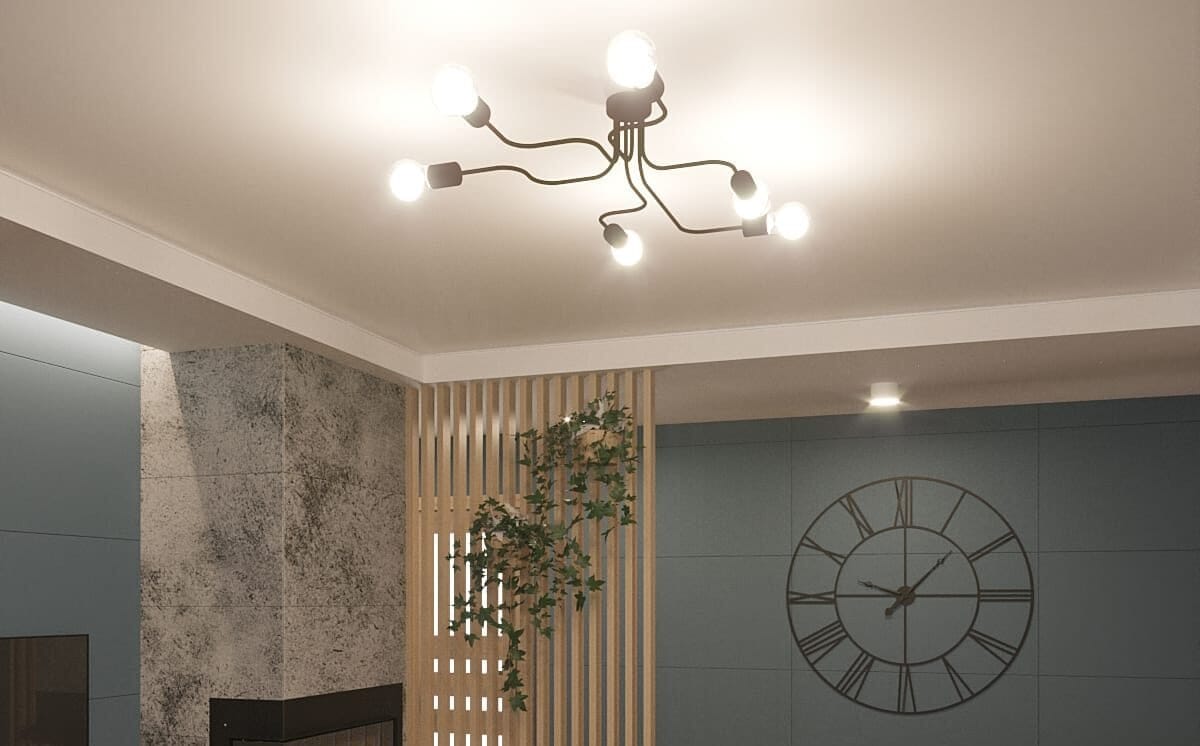 Multi Arm Ceiling Light Vector Six Light White Multi Arm Ceiling Light Vector Six Light White Uncategorized Fisherman's Lights UK