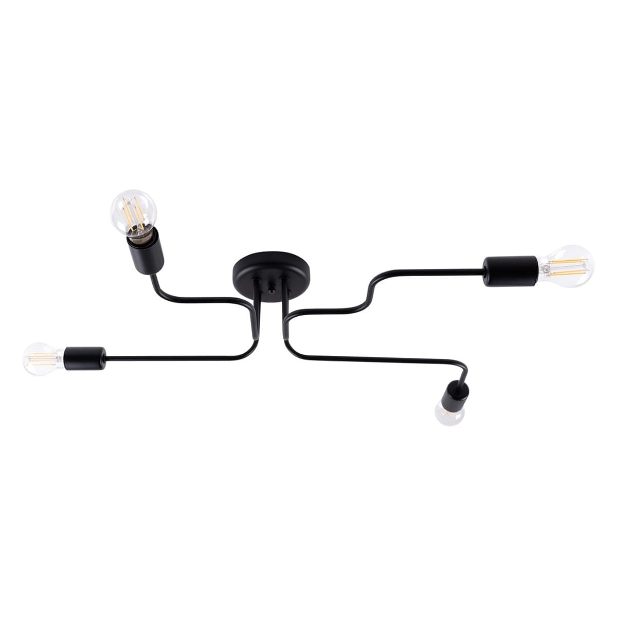 Multi Arm Ceiling Light Vector Four Light Black Multi Arm Ceiling Light Vector Four Light Black Uncategorized Fisherman's Lights UK