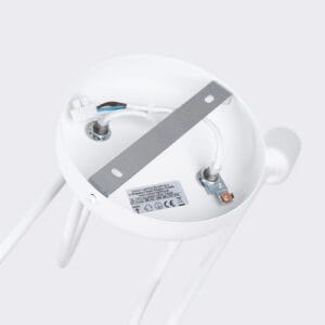 Chandelier Loop Two Light White Uncategorized Fisherman's Lights UK