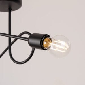 Chandelier Loop Two Light Black Uncategorized Fisherman's Lights UK