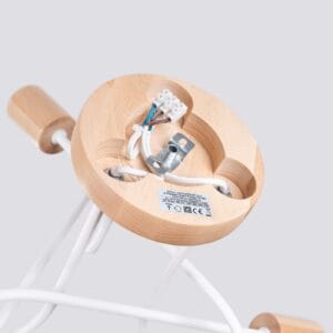 Wooden Ceiling Light Ember Three Light White Uncategorized Fisherman's Lights UK