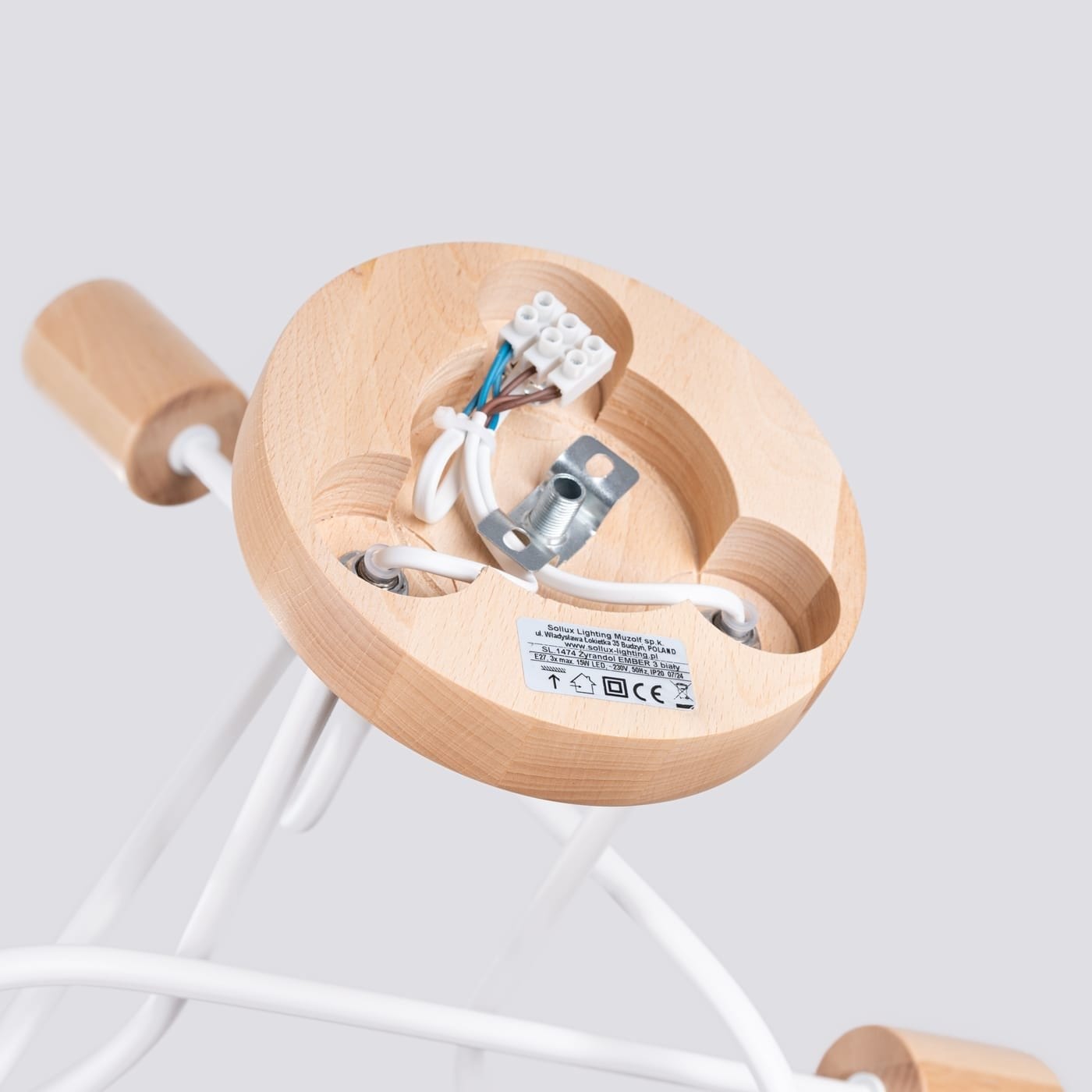 Wooden Ceiling Light Ember Three Light White Wooden Ceiling Light Ember Three Light White Uncategorized Fisherman's Lights UK