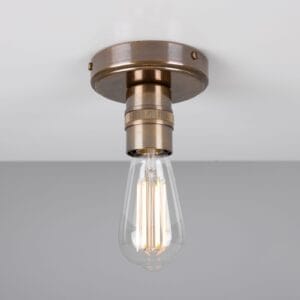 Bexter Vintage Bare Bulb Ceiling Light Uncategorized Fisherman's Lights UK
