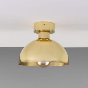 Maua 20cm Brass Ceiling Light Uncategorized Fisherman's Lights UK