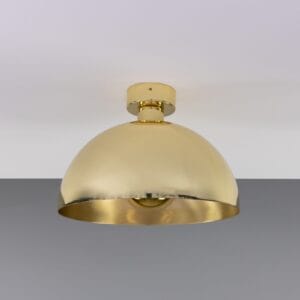Maua 30cm Brass Dome Ceiling Light Uncategorized Fisherman's Lights UK