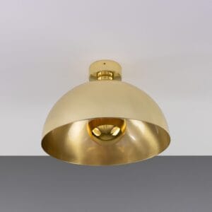 Maua 30cm Brass Dome Ceiling Light Uncategorized Fisherman's Lights UK