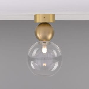Helena Small Glass Ball Ceiling Light Uncategorized Fisherman's Lights UK