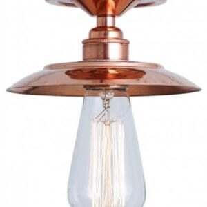 Suva Flush Copper Ceiling Light Uncategorized Fisherman's Lights UK