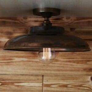 Telal Industrial Factory 32cm Ceiling Light Uncategorized Fisherman's Lights UK