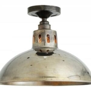 Paris Industrial Brass 30cm Ceiling Light Uncategorized Fisherman's Lights UK