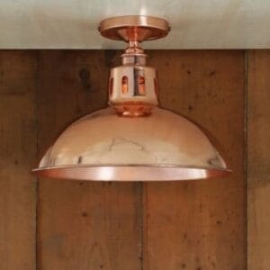 Berlin Vintage Copper Ceiling Light Uncategorized Fisherman's Lights UK