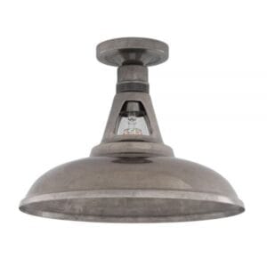 Geneva Industrial Flush 30cm Ceiling Light Uncategorized Fisherman's Lights UK