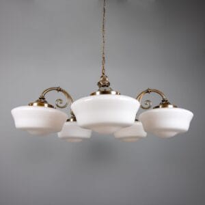 Clones 5 Light Schoolhouse Chandelier Uncategorized Fisherman's Lights UK