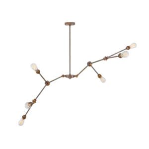 Ottawa Modern Six-Arm Industrial Chandelier Uncategorized Fisherman's Lights UK