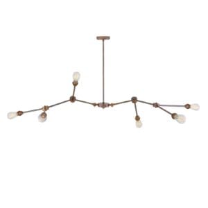 Ottawa Modern Six-Arm Industrial Chandelier Uncategorized Fisherman's Lights UK