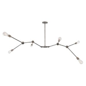 Ottawa Modern Six-Arm Industrial Chandelier Uncategorized Fisherman's Lights UK