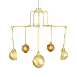 San Jose Five-Arm Chandelier Uncategorized Fisherman's Lights UK