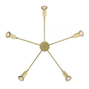 Jasper Five-Arm Contemporary Chandelier Uncategorized Fisherman's Lights UK